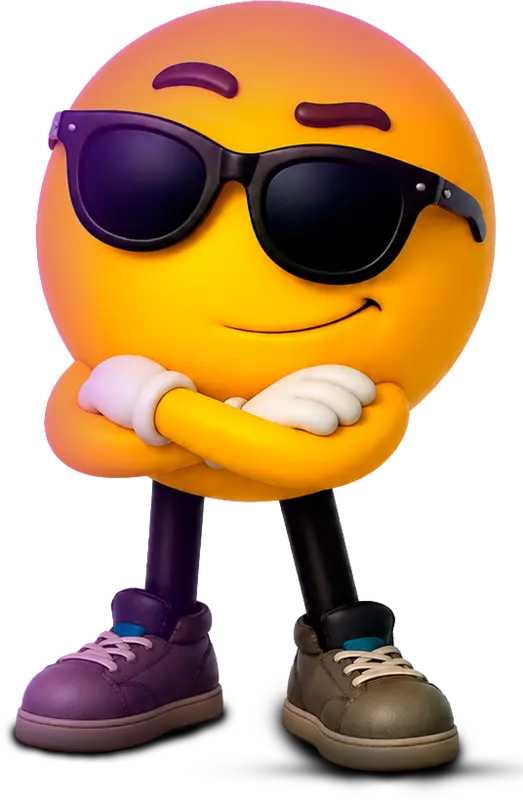 Mascote criativo da FitLoopy